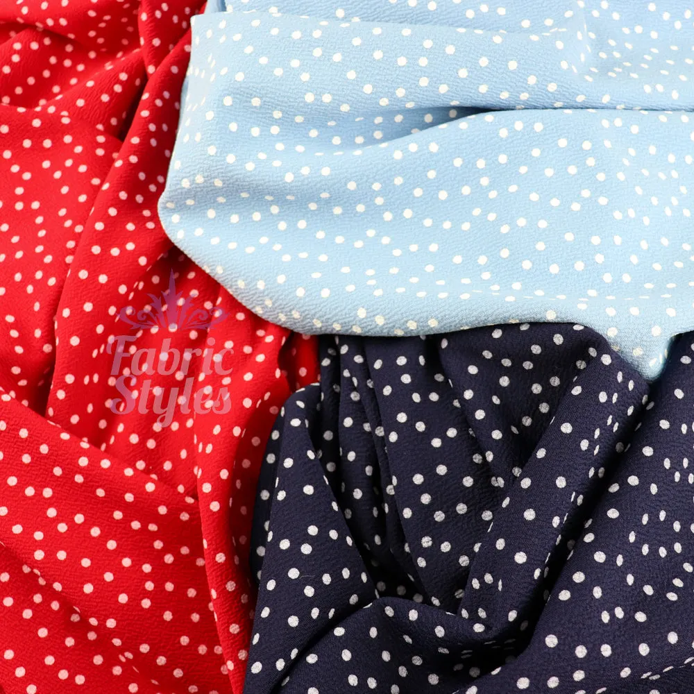 FS589 Polka Dots Liverpool Fabric