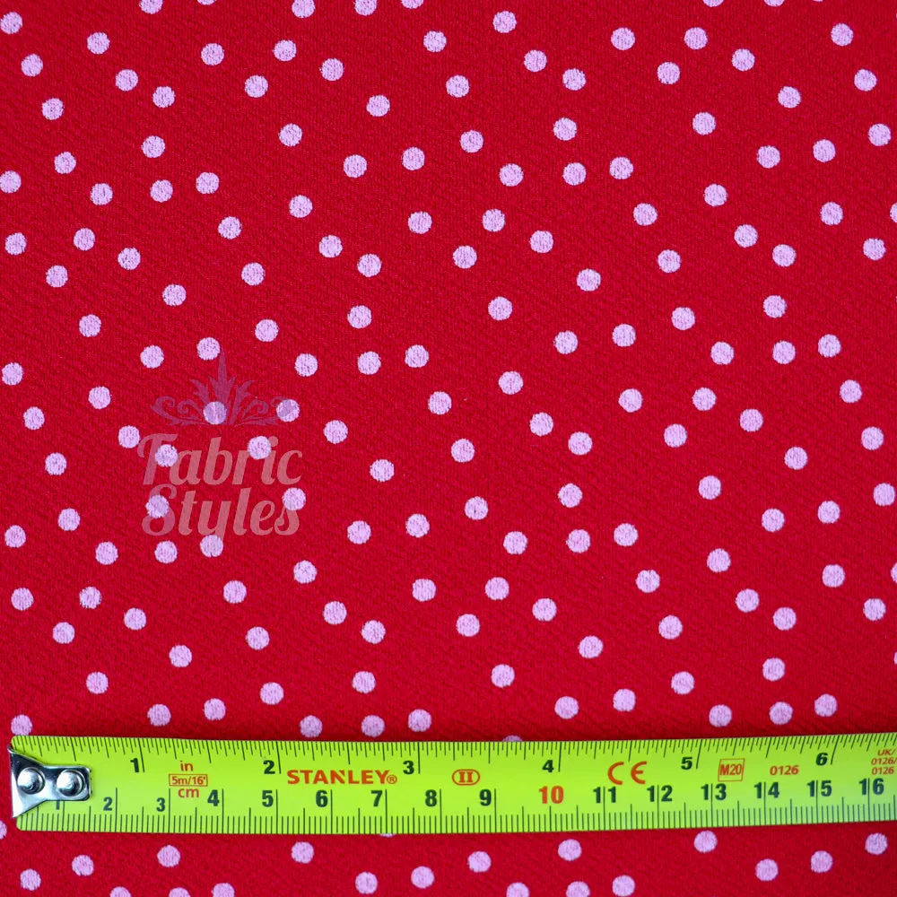 FS589 Polka Dots Liverpool Fabric