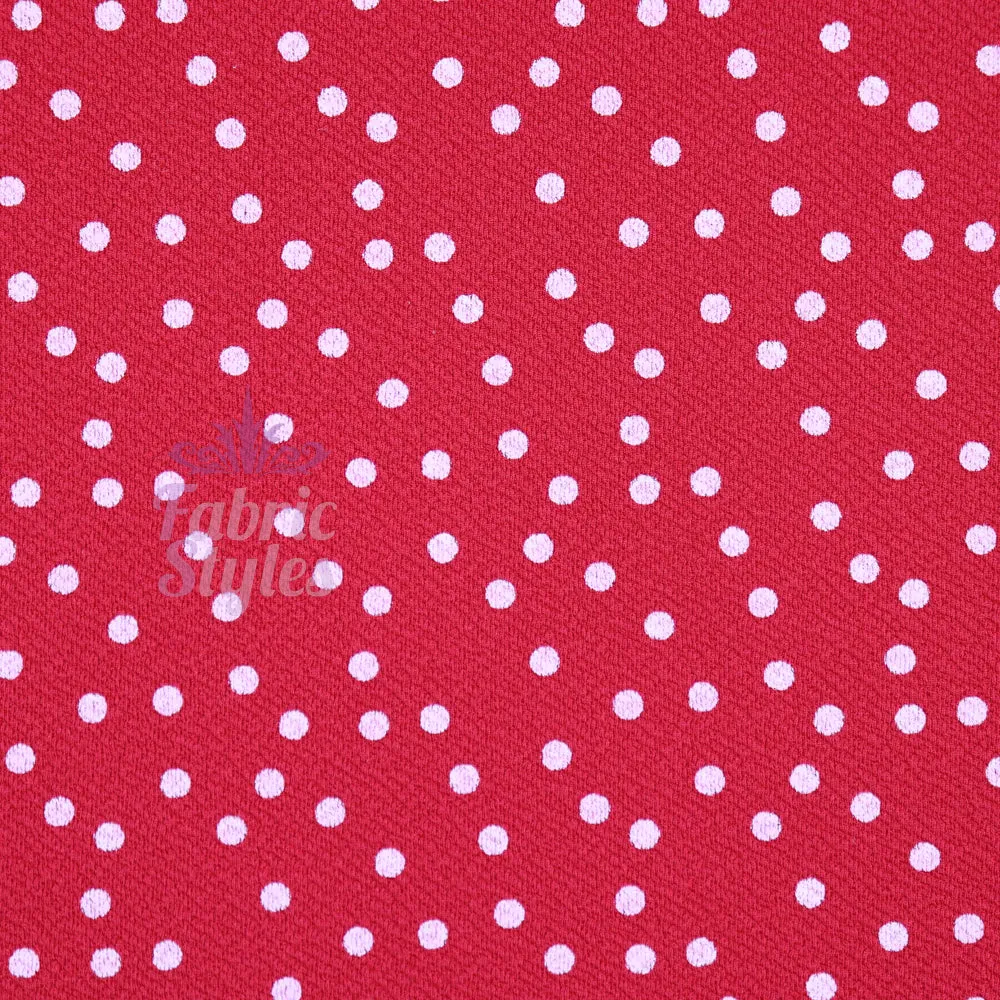 FS589 Polka Dots Liverpool Fabric