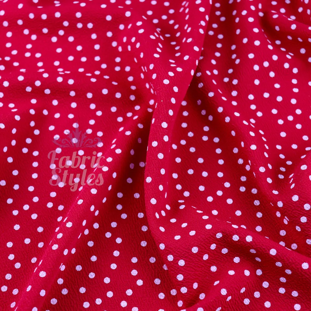 FS589 Polka Dots Liverpool Fabric