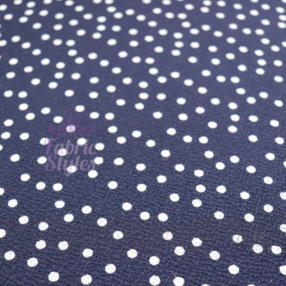 FS589 Polka Dots Liverpool Fabric