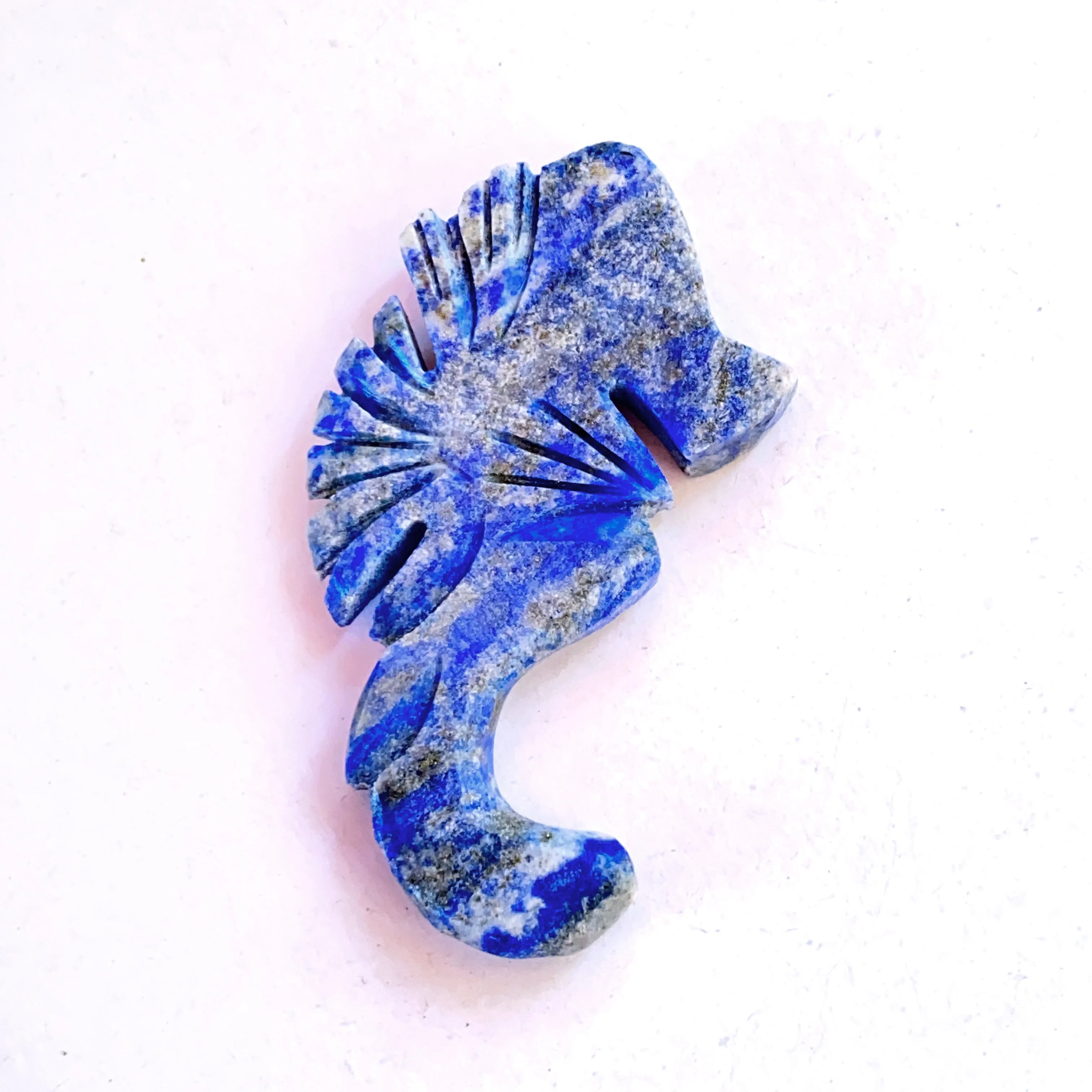 Gemstone Carved Seahorses