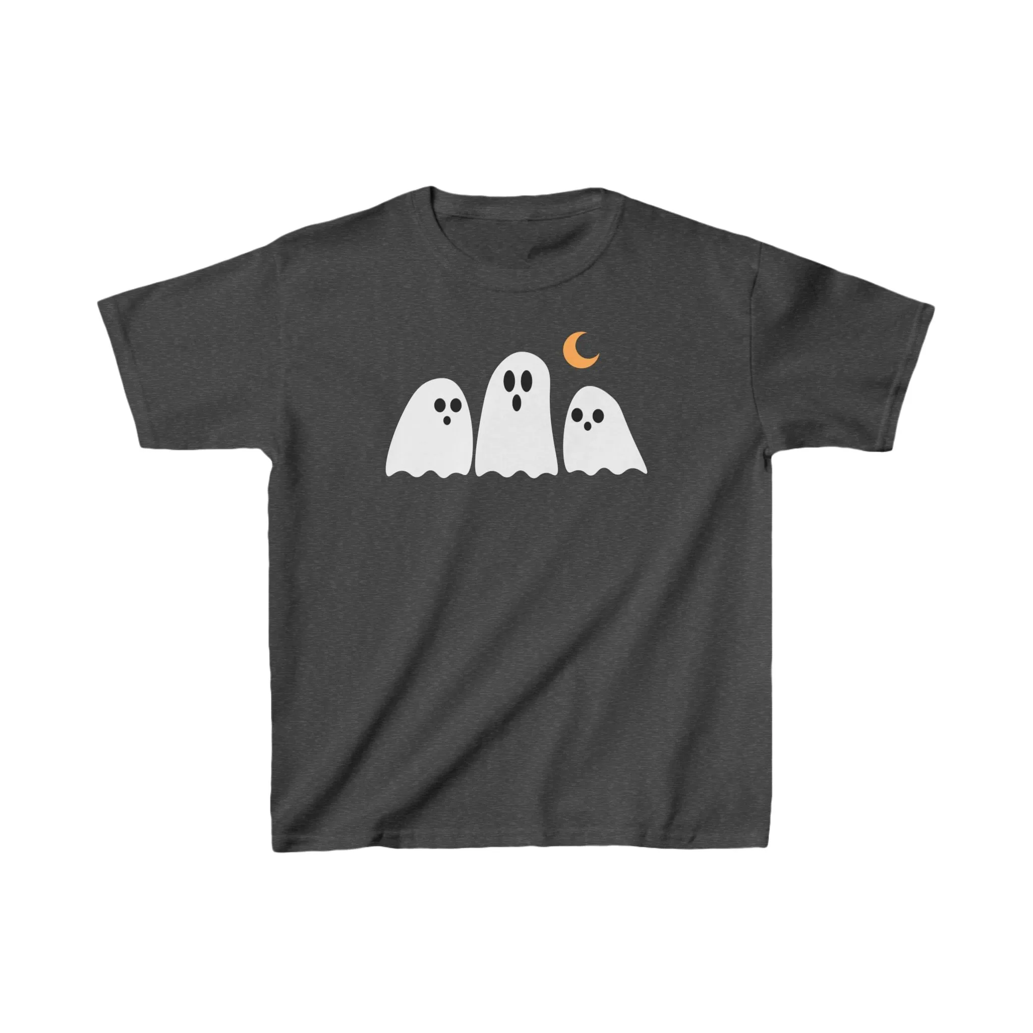 Ghost Kids Tee - Heavy Cotton Halloween Shirt