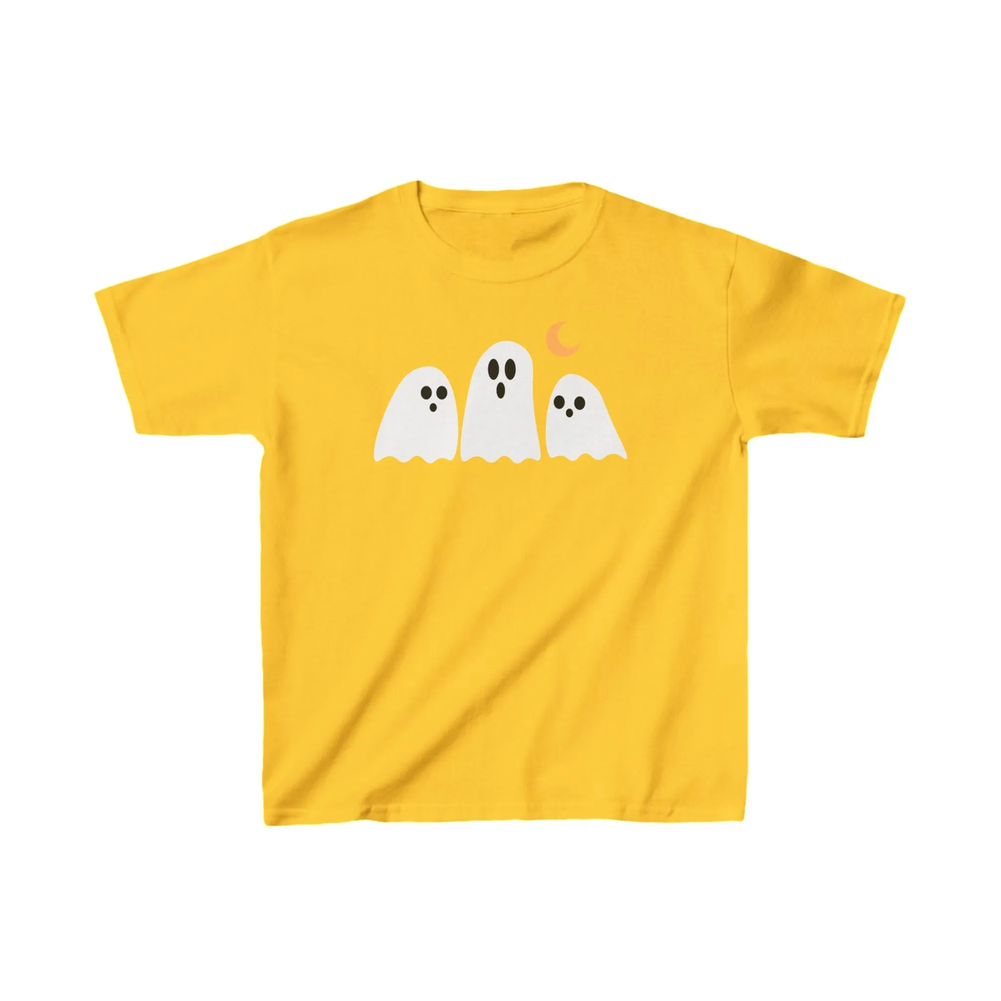 Ghost Kids Tee - Heavy Cotton Halloween Shirt