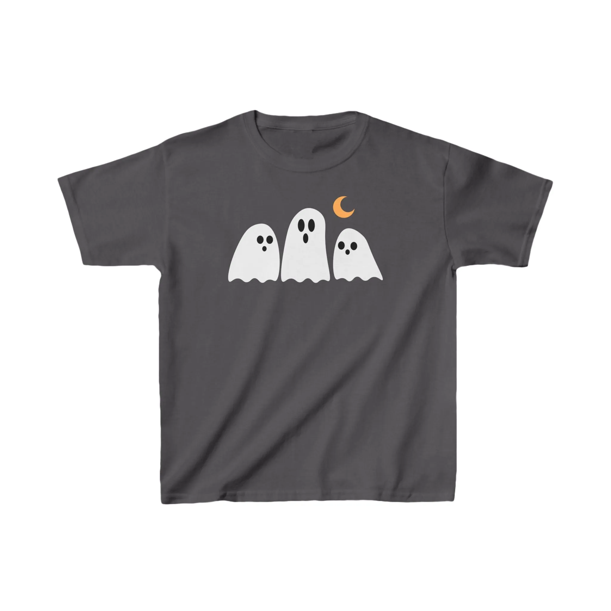 Ghost Kids Tee - Heavy Cotton Halloween Shirt