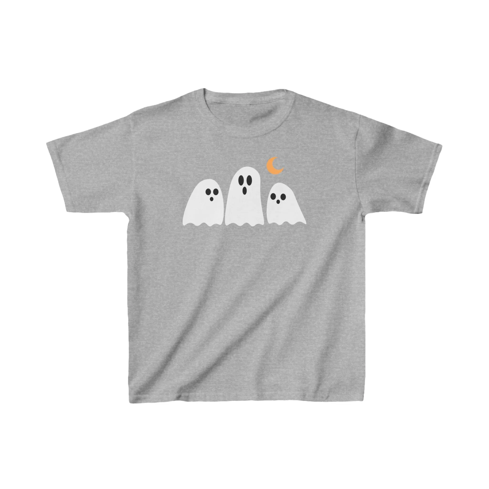 Ghost Kids Tee - Heavy Cotton Halloween Shirt