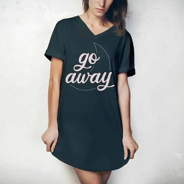 Go Away Sleep Shirt - S/M