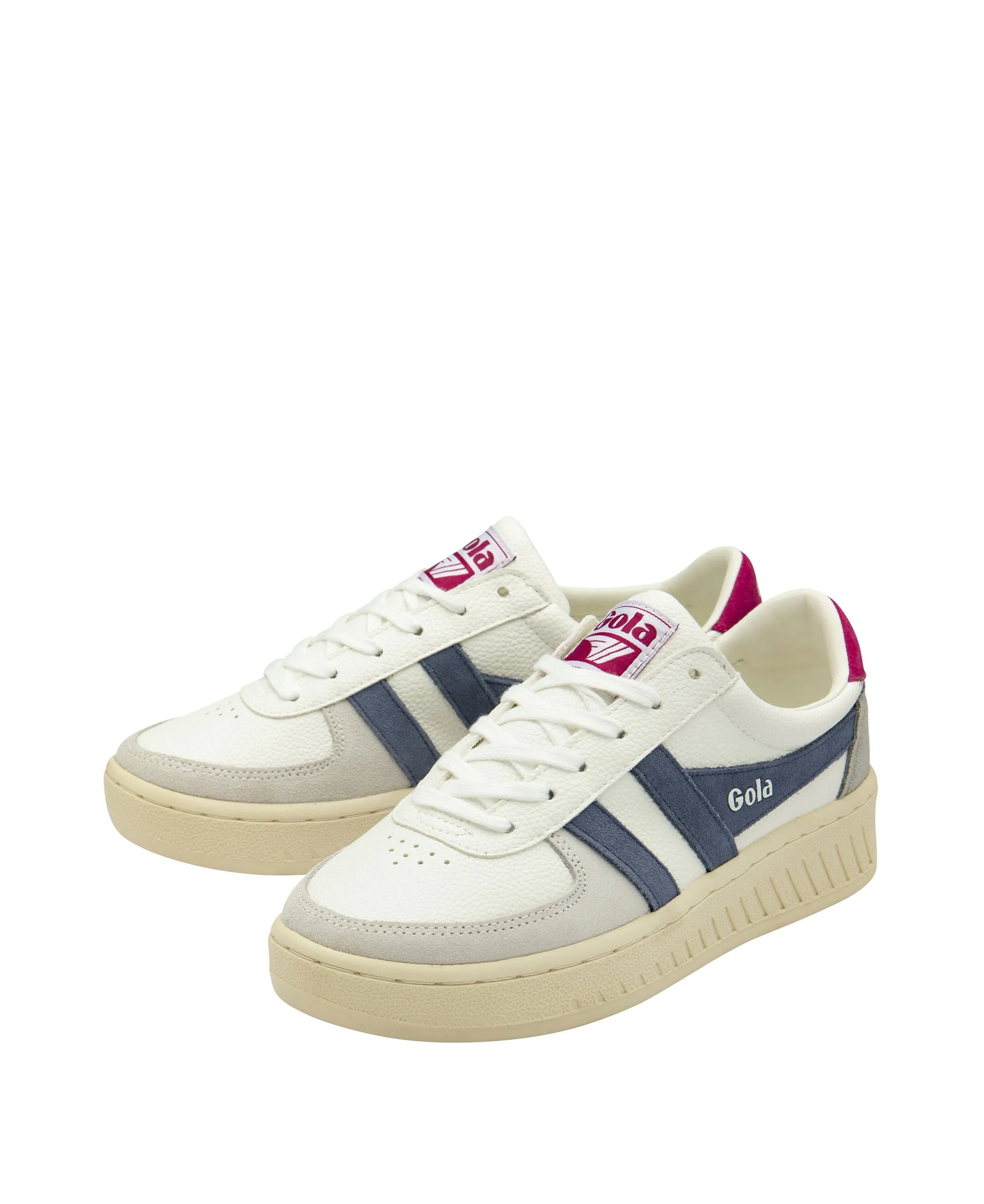 Grandslam Trident - White/Moonlight/Hot Fuchsia