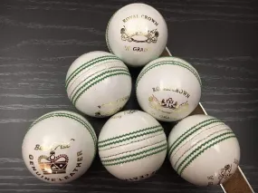 Gray-Nicolls 142g Royal Crown 4Pc White Cricket Ball