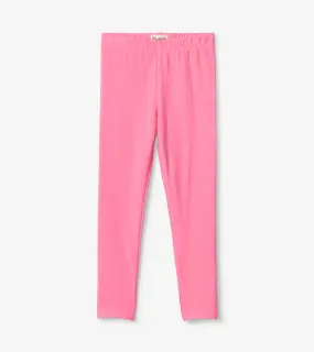 Hatley Girls Pink Cozy Leggings