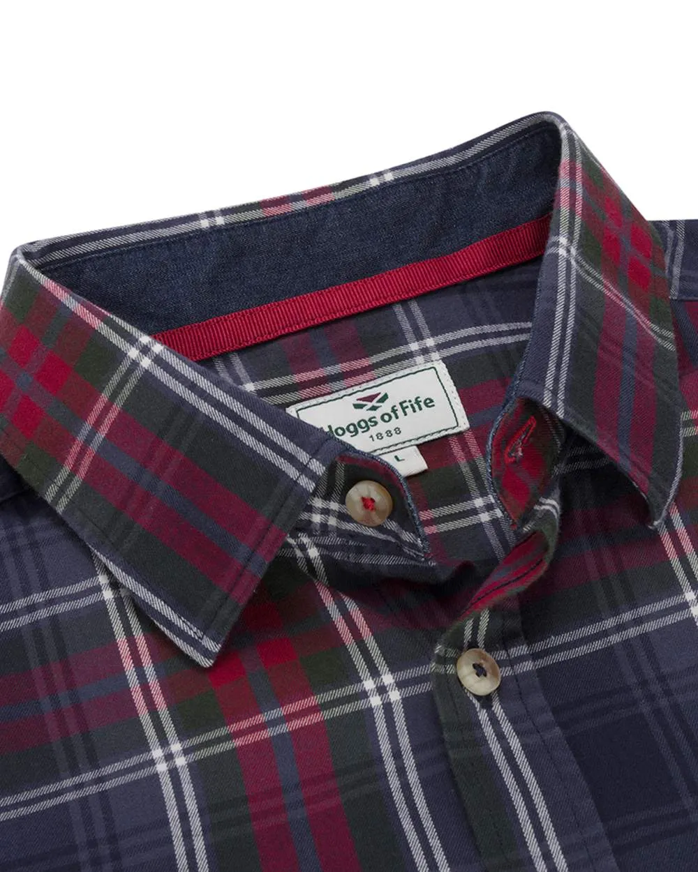 Hoggs of Fife Taransay Plaid Twill Shirt