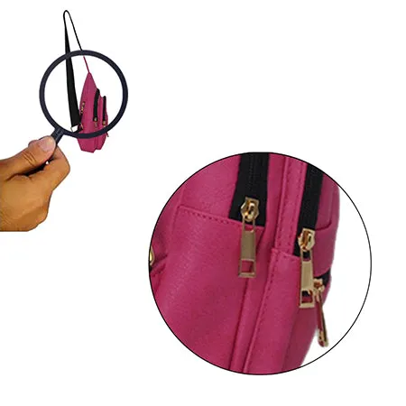 Hot Pink NGIL Faux Leather Sling Bag