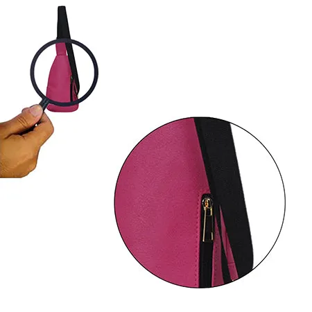 Hot Pink NGIL Faux Leather Sling Bag