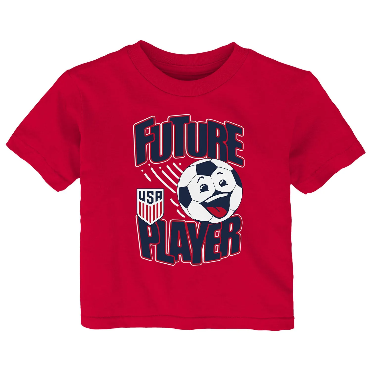 Infant Outerstuff USMNT Future Soccer Player Red Tee