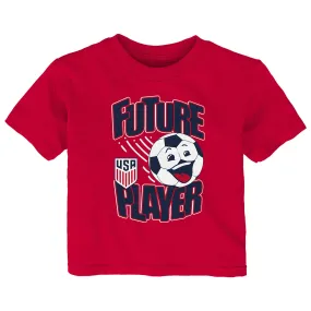 Infant Outerstuff USMNT Future Soccer Player Red Tee