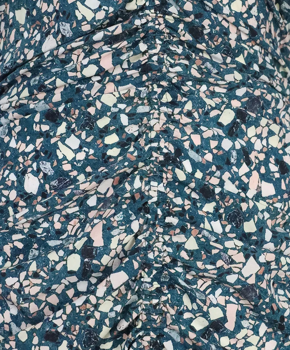 Isabel Marant Teal Print Dress sz 4