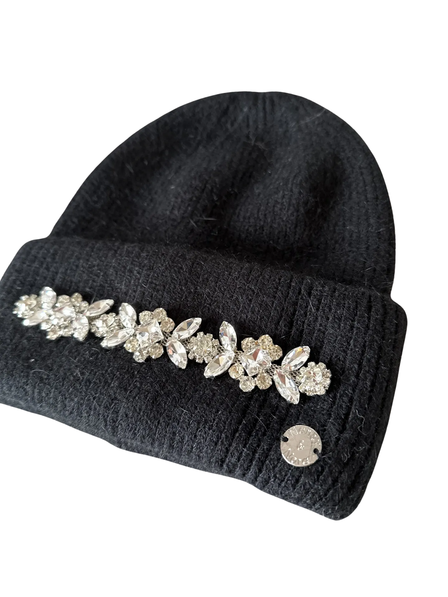 Jewel Beanie Black