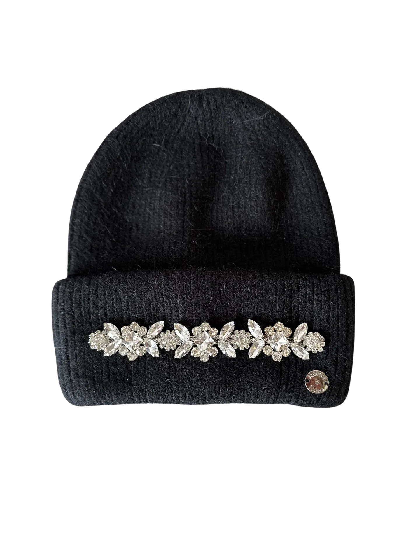 Jewel Beanie Black