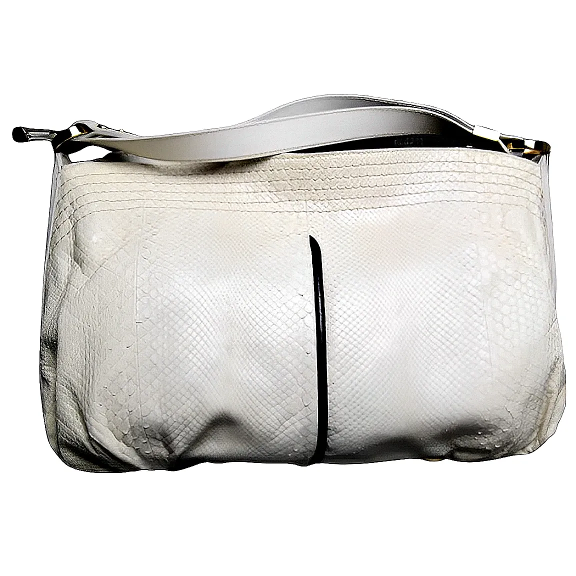 Jimmy Choo White Ayse Hobo Bag