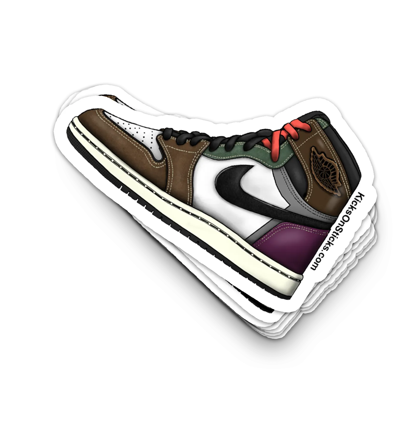 Jordan 1 "Handcrafted" Sneaker Sticker