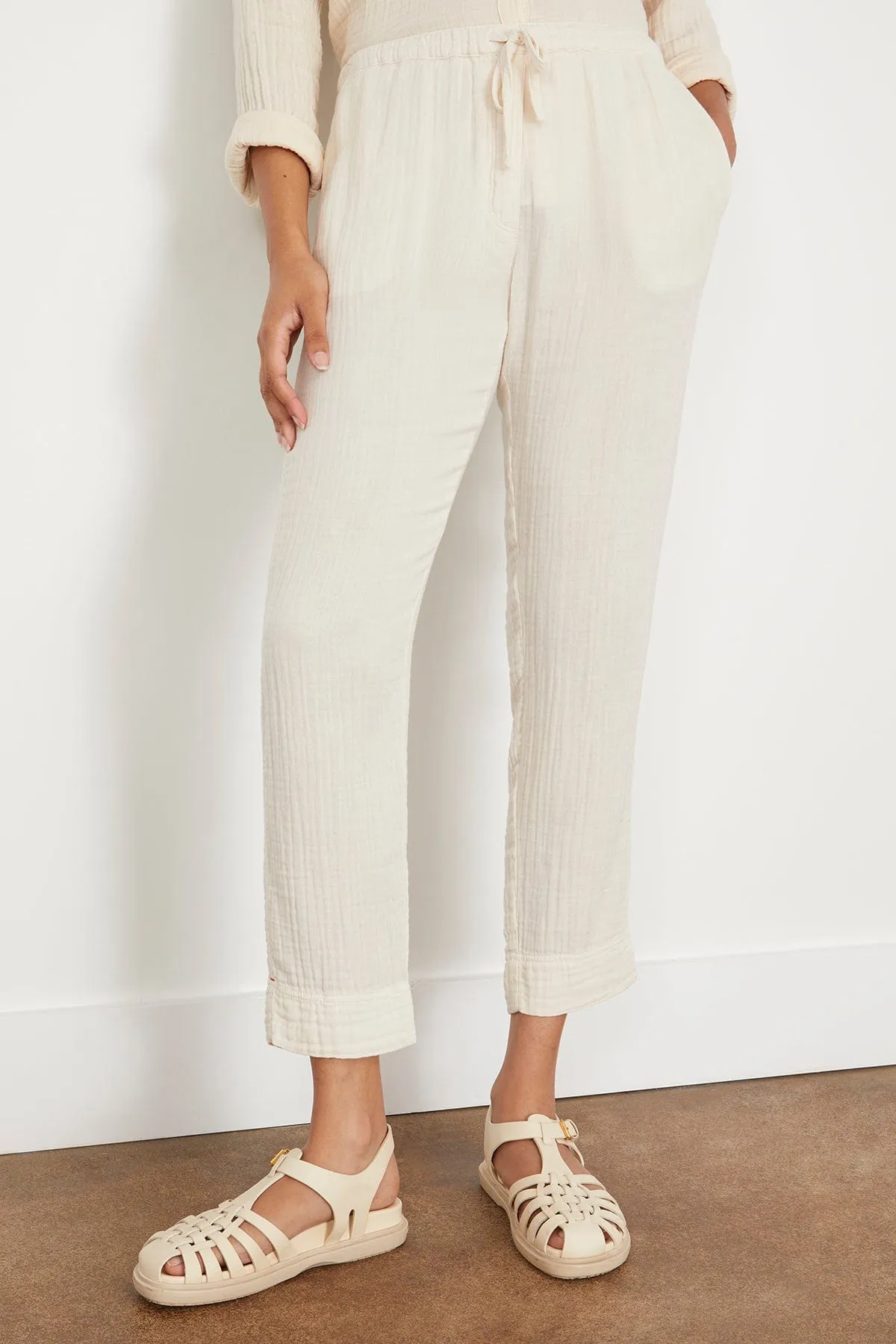 Jordyn Pant in Oysterette