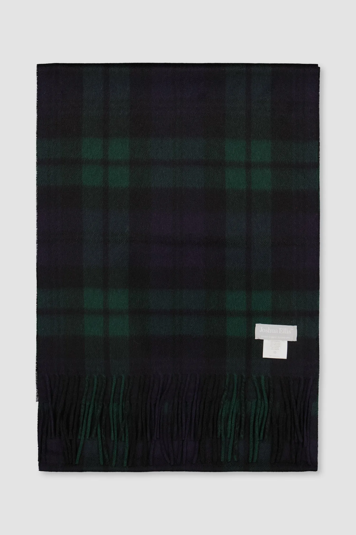 Joshua Ellis Blackwatch Modern Tartan and Plaid Scarf