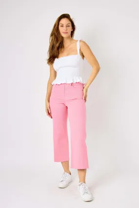 Judy Blue Tummy Control Jeans- Pink