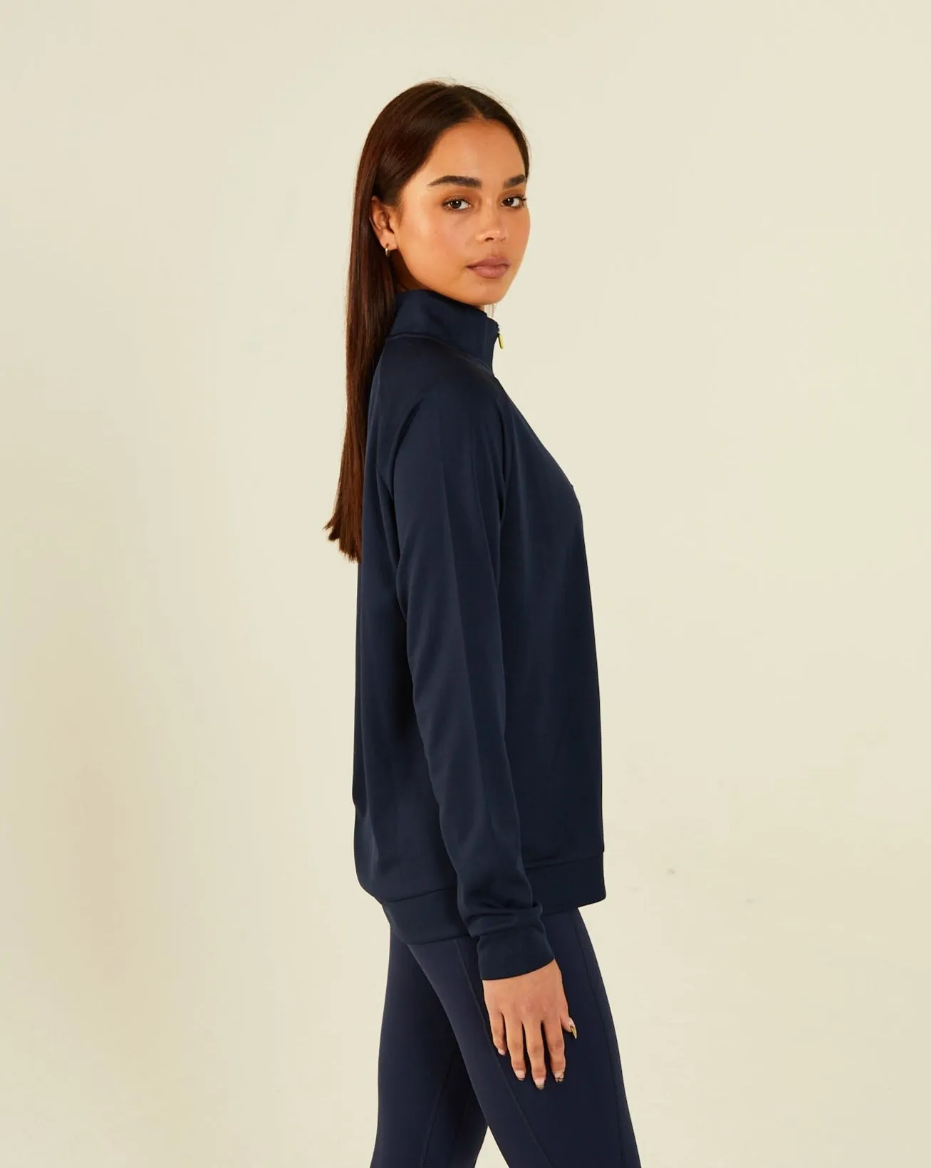 Jules Half Zip Blue Navy