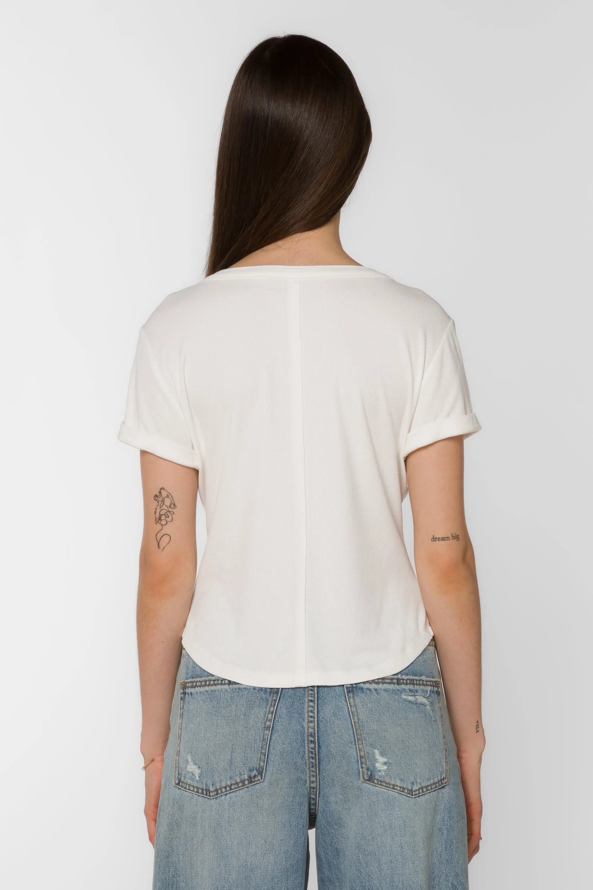 Junie Optic White Tee