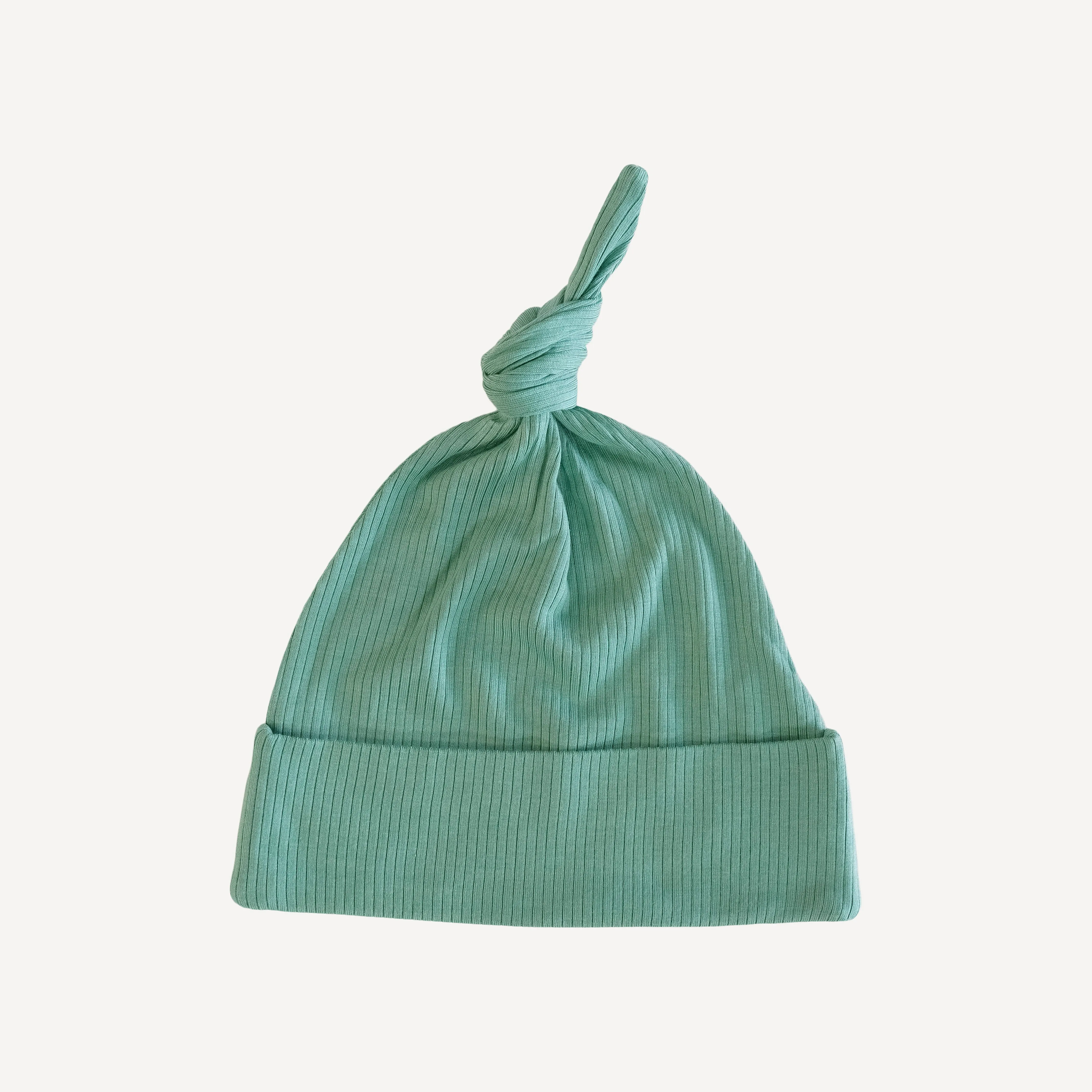 knot hat | malachite | modal skinny rib