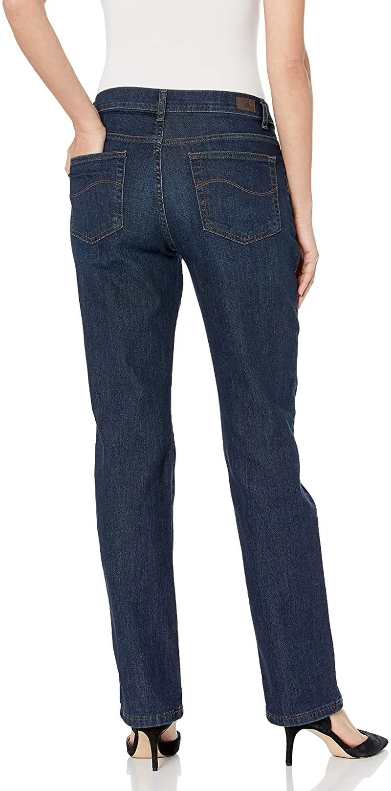 Lee Women's Relaxed Fit Straight Leg Jean