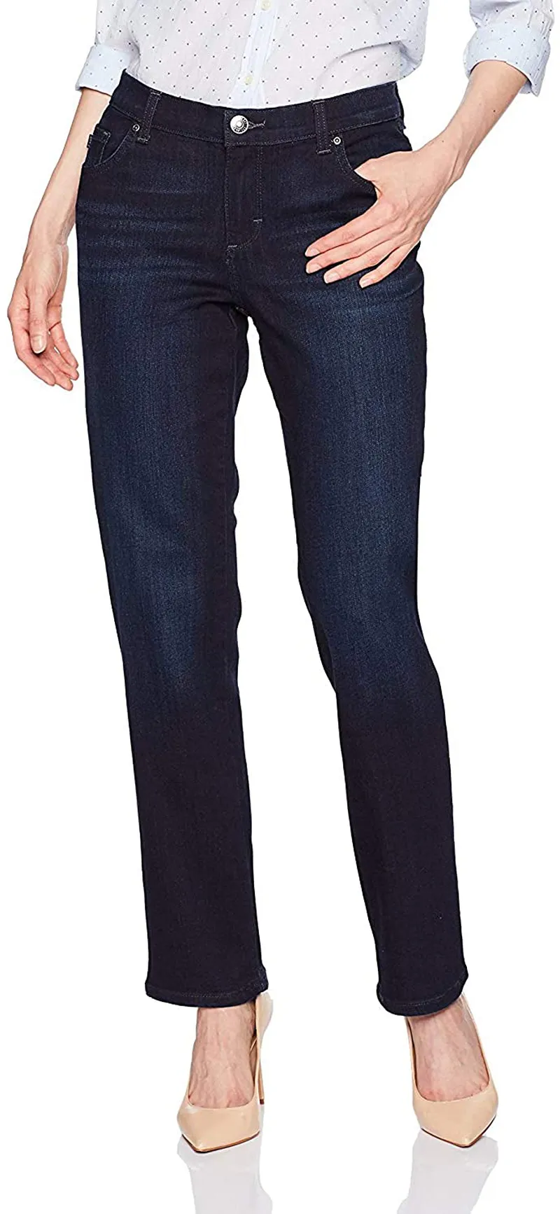 Lee Women's Relaxed Fit Straight Leg Jean