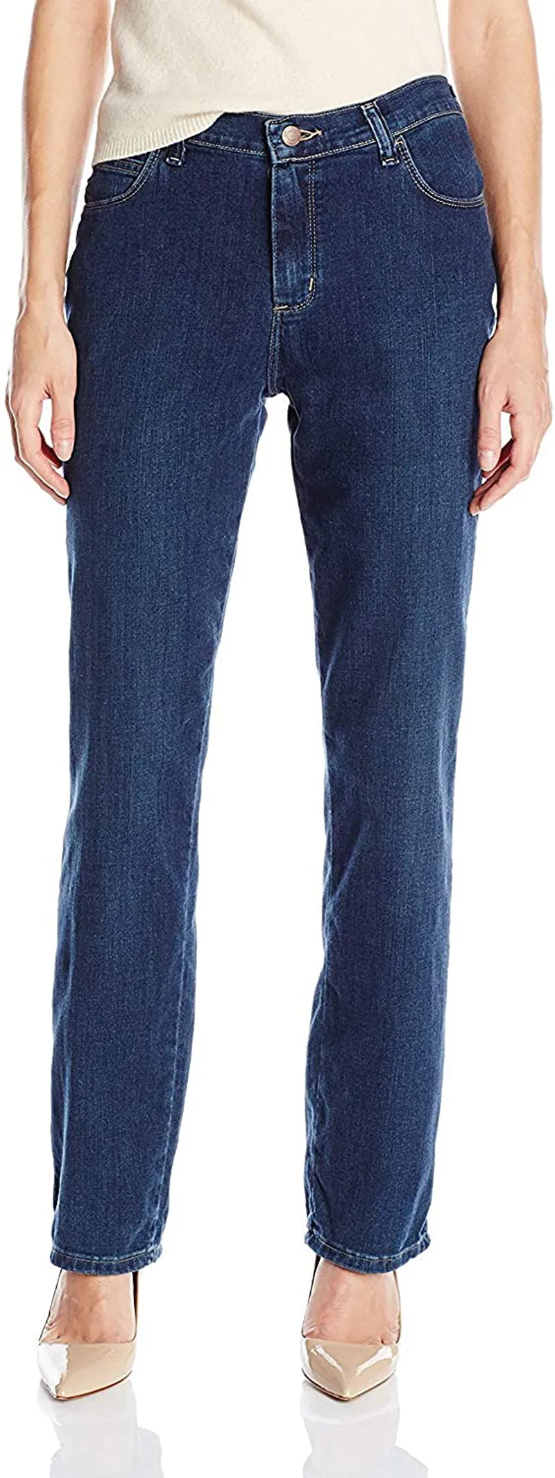 Lee Women's Relaxed Fit Straight Leg Jean