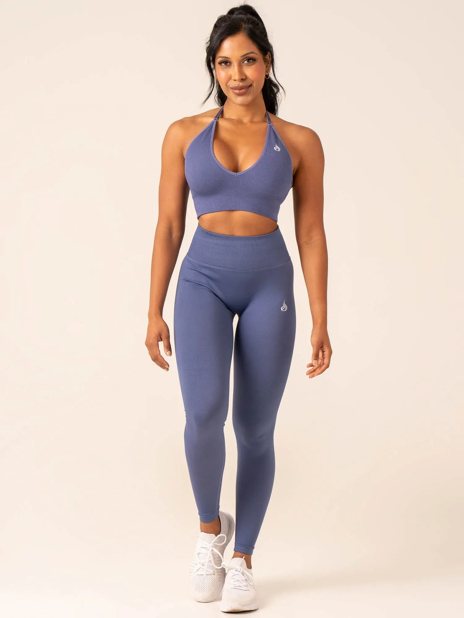 Lift BBL Scrunch Seamless Leggings - Denim Blue