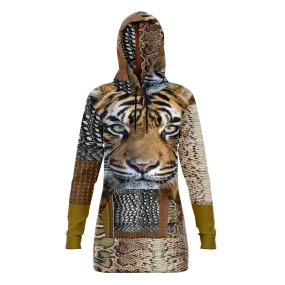 long hoodie tyger leather