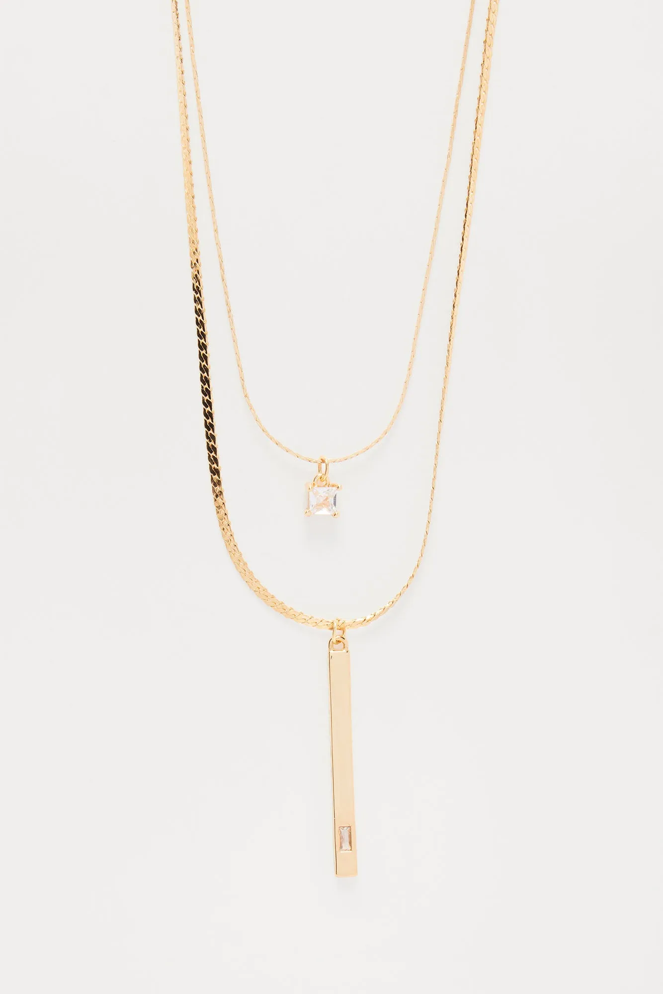 Looking Forward To It Necklace - Gold