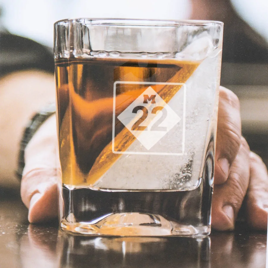 M22 WHISKEY WEDGE GLASS