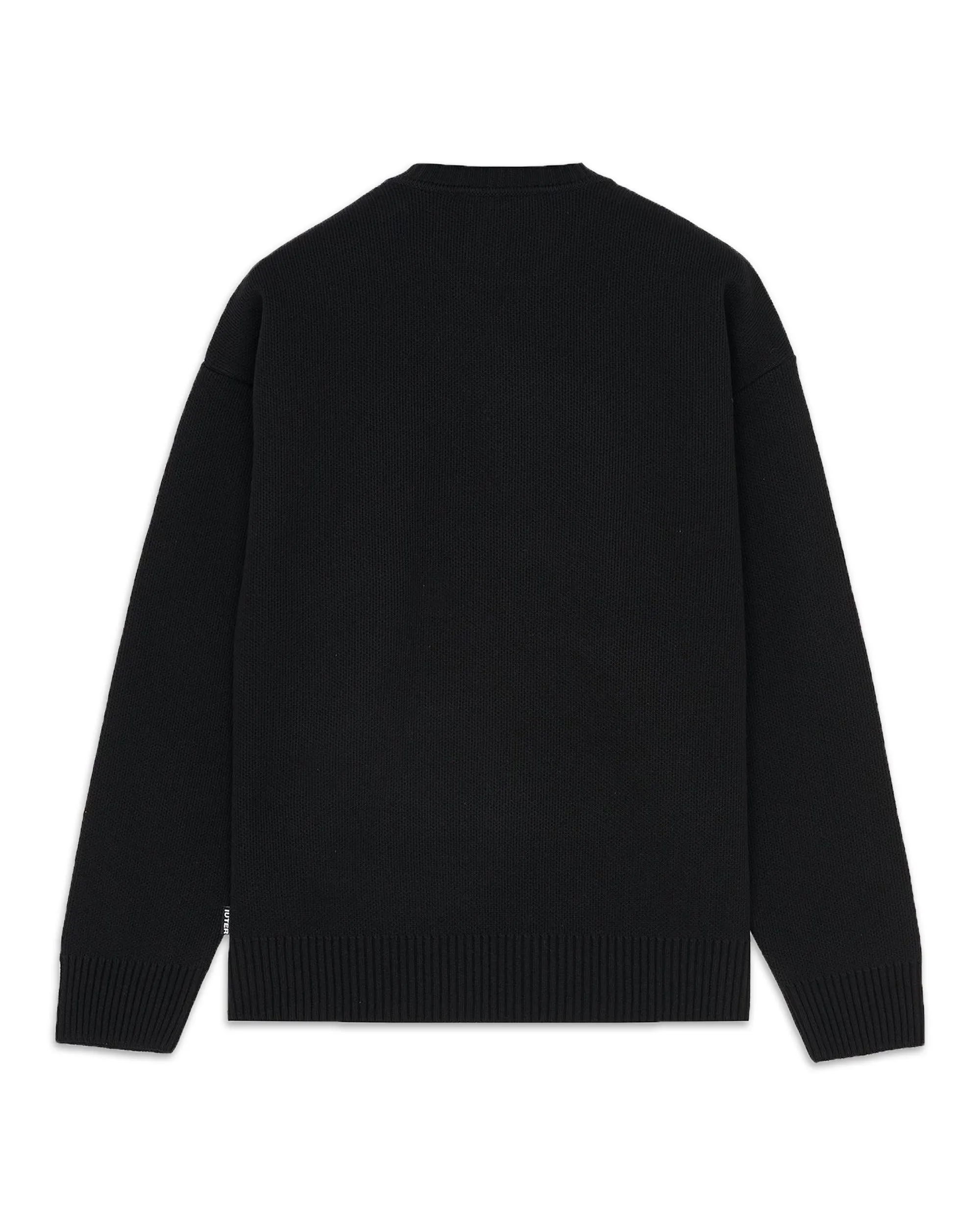 Maglione Uomo Iuter Wrangle Jumper Nero