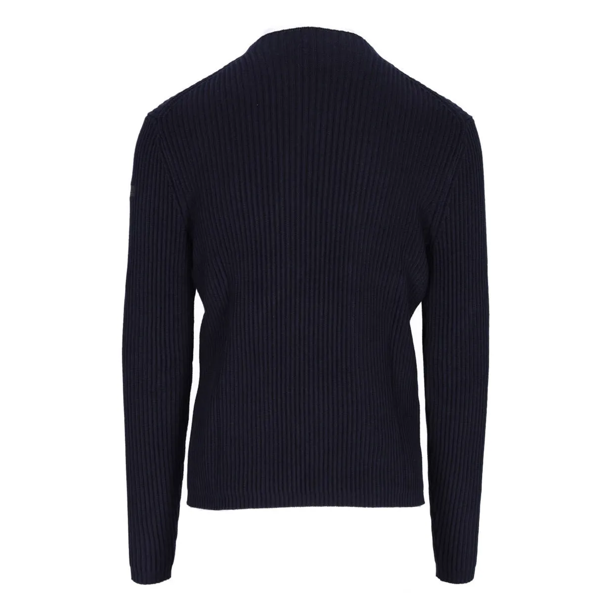 Maglione Uomo RRD Knit Cotton 7 Seal Blu Scuro