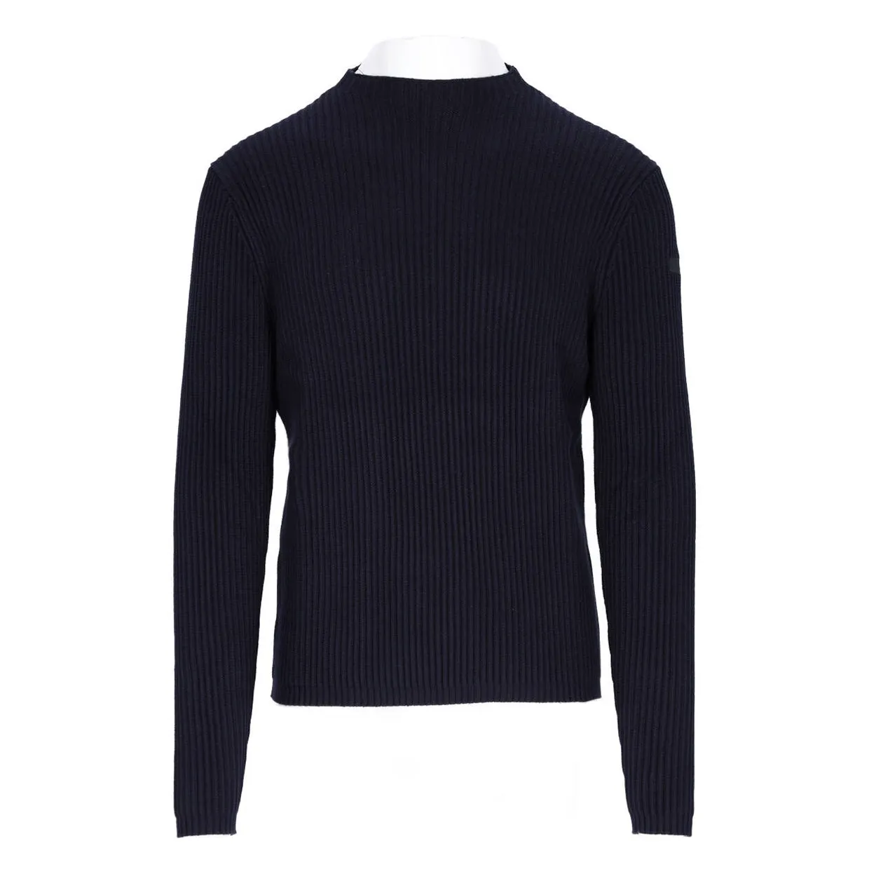 Maglione Uomo RRD Knit Cotton 7 Seal Blu Scuro