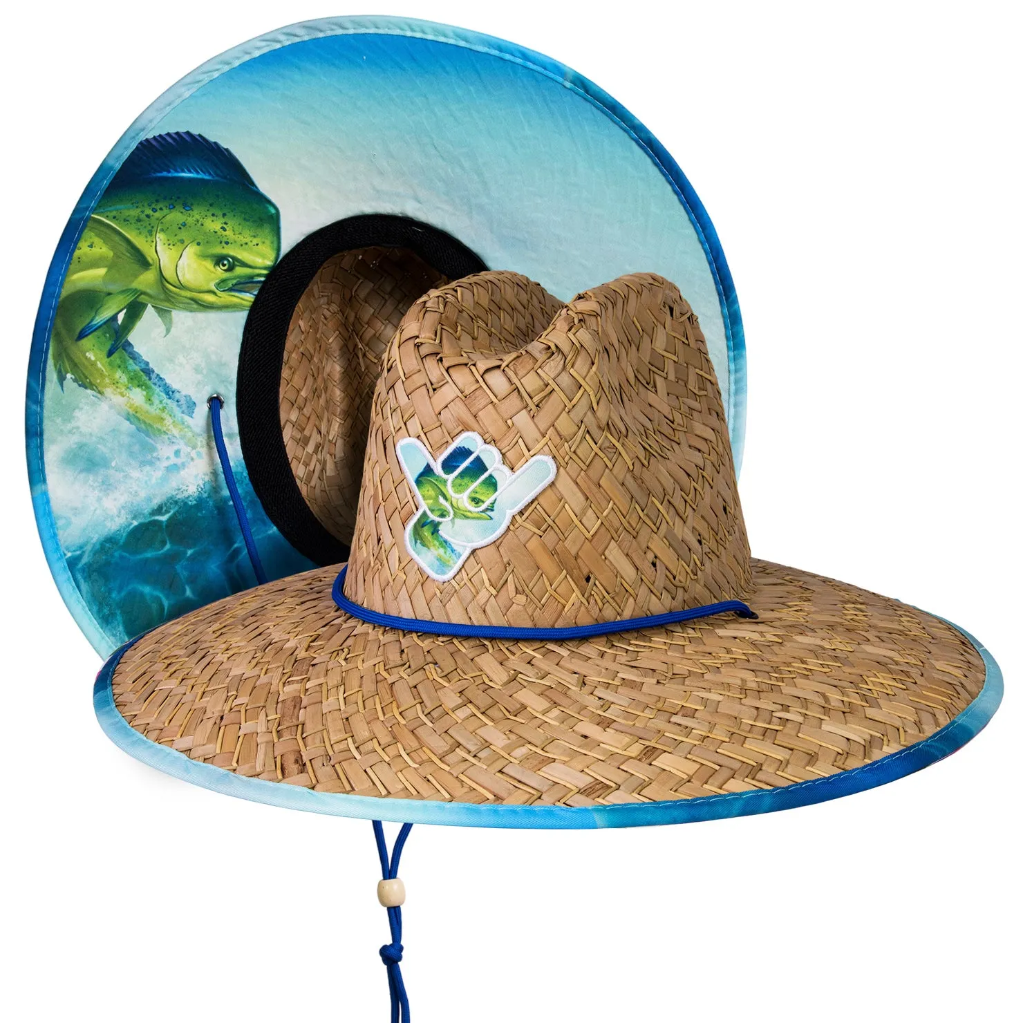 Mahi weed line Straw Hat