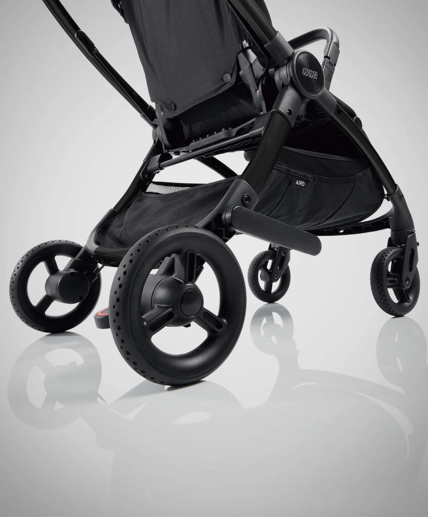 Mamas and Papas Airo Stroller with Footmuff  - Black