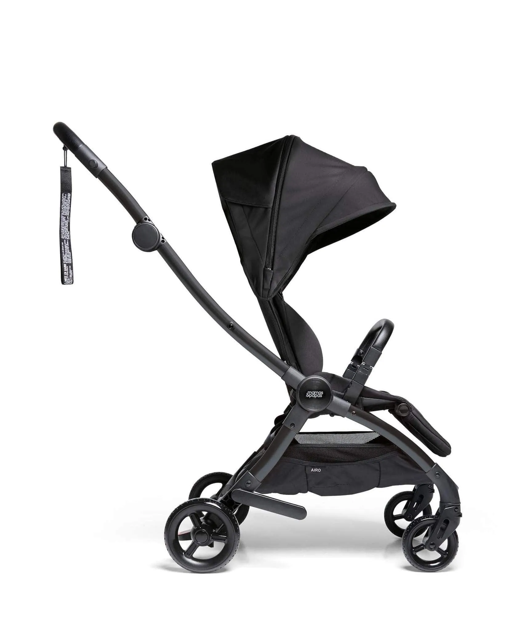 Mamas and Papas Airo Stroller with Footmuff  - Black