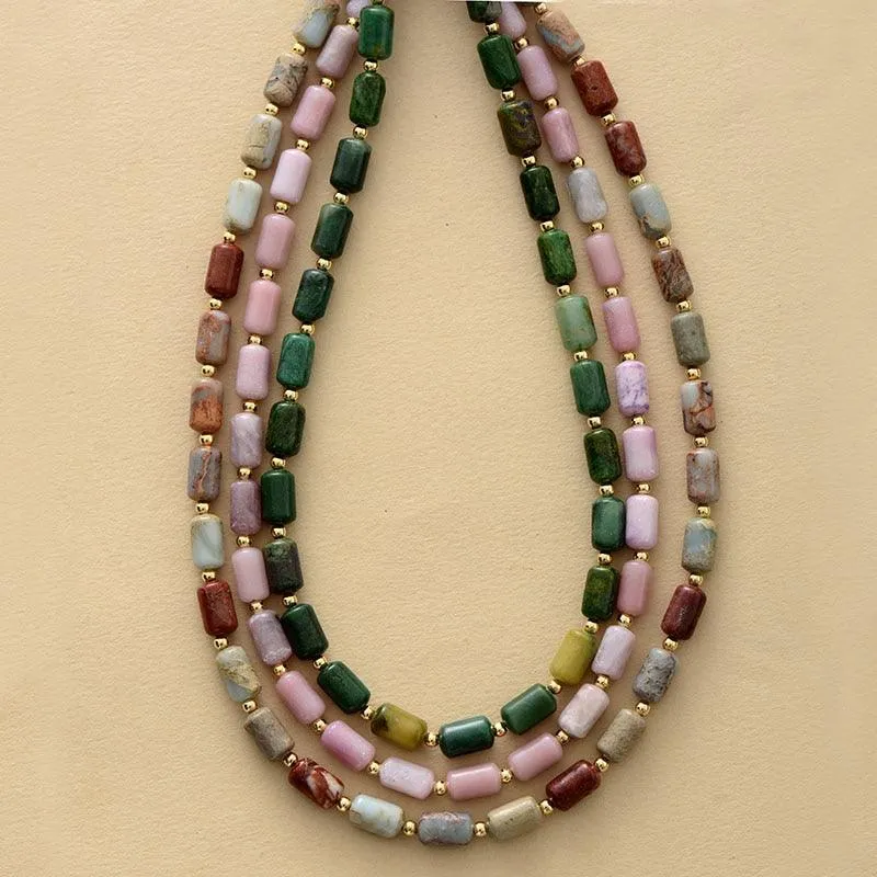 Maranirra Pink Opal Choker Necklace