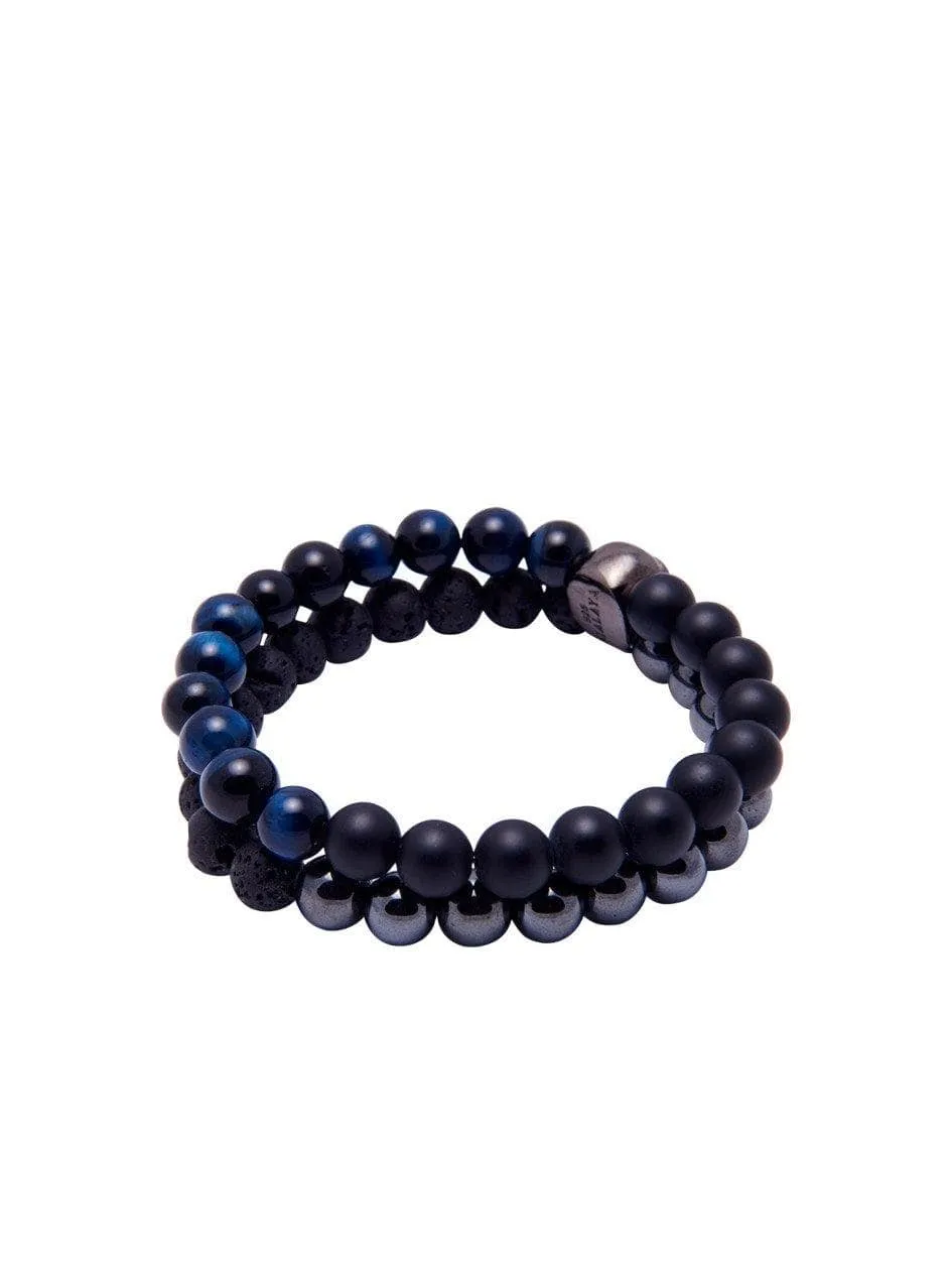 Matte Onyx With Lava Stones