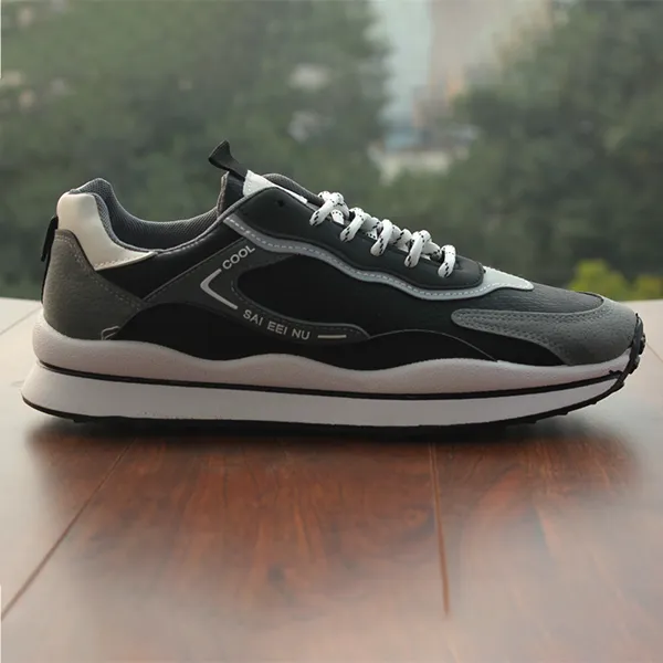 Men Premium Black Sports Shoes