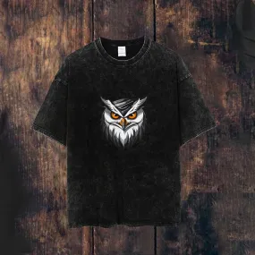 Mens Owl Print Tee