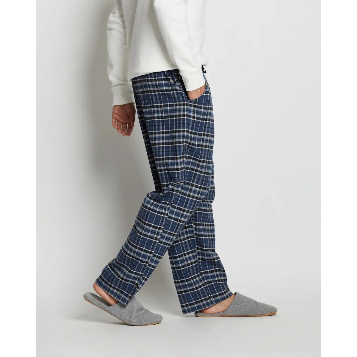 Men's Pendleton | Flannel Pajama Pants | Grey Azure Plaid