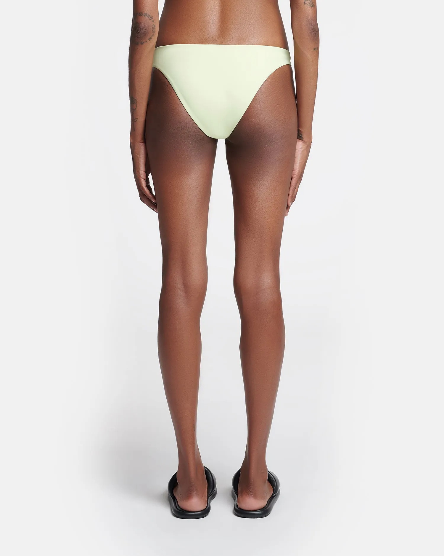 Merve - Bikini Bottoms - Shadow Lime