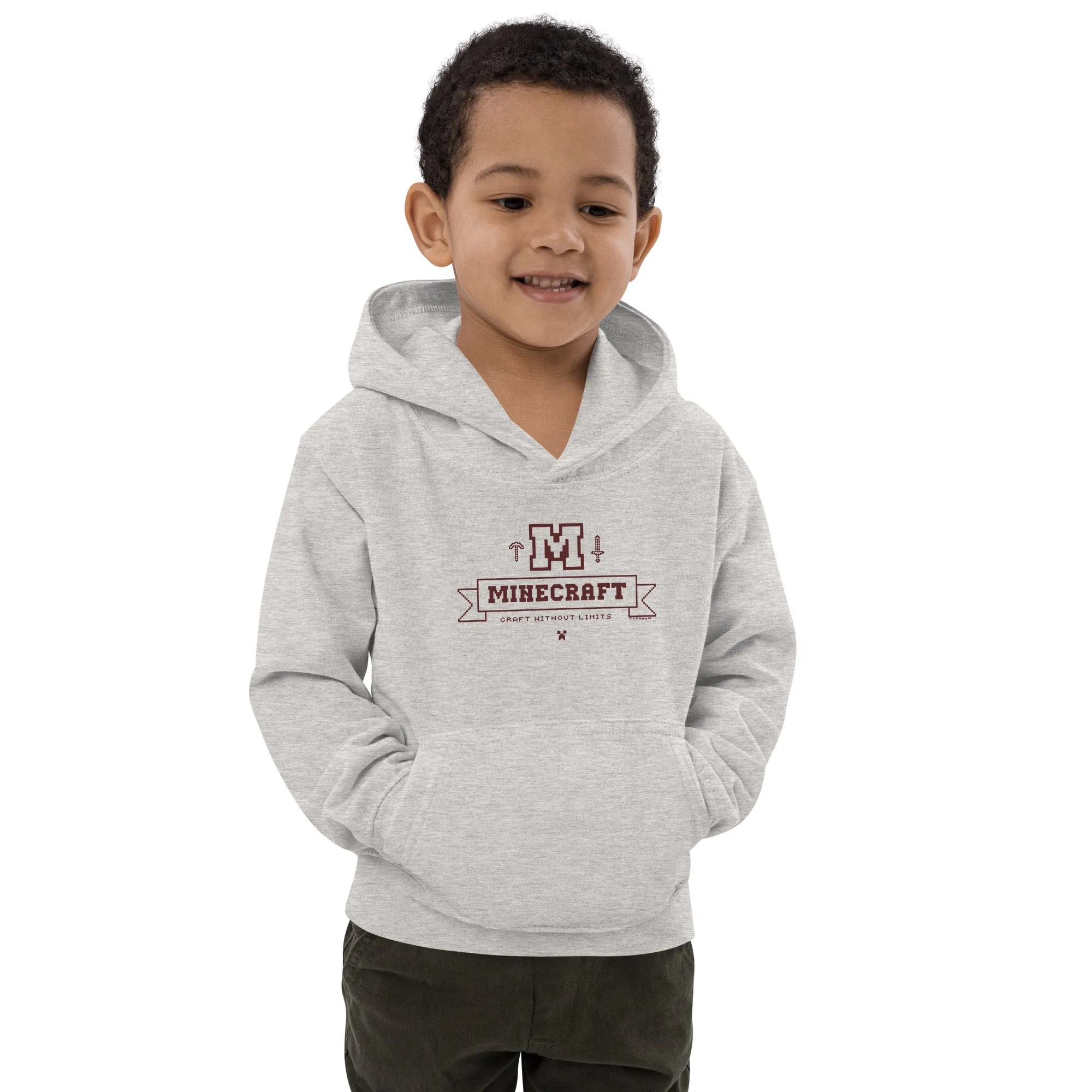 Minecraft Craft Without Limits Kids Hoodie